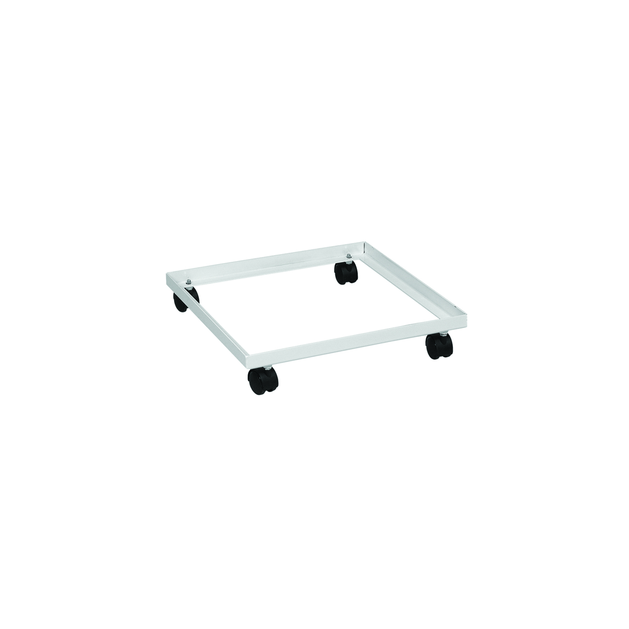 Base with castors for M1465 clearance wire bin - small  470 W x 470 D x 100 mm H(M1466WH)