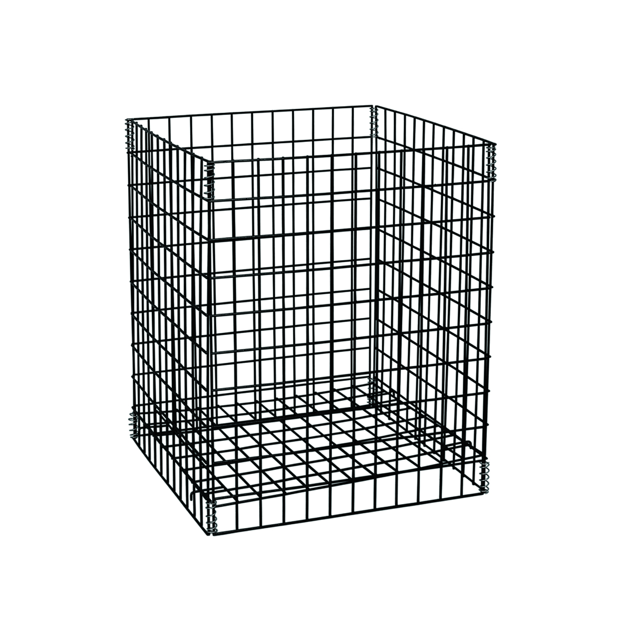 Collapsible clearance wire bin large  590 W x 590 D x 760 mm H(M1468BK)