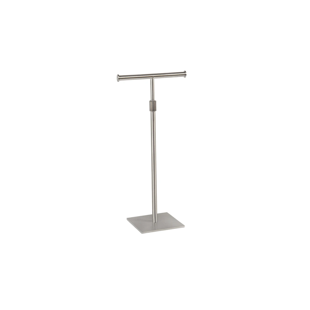 One tier hanging jewellery display with adjustable height  150 mm sq base 300-570 mm Adj H(M2831SC)