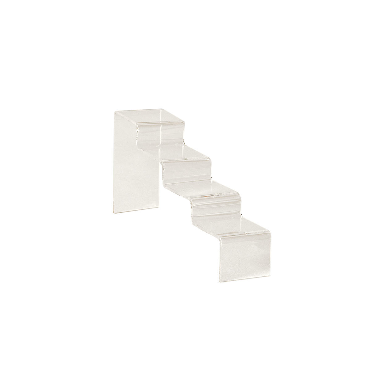 Shop for Shops Stepped jewellery display with 4 steps 230 W x 48 D x 100 mm H(M3350CL)