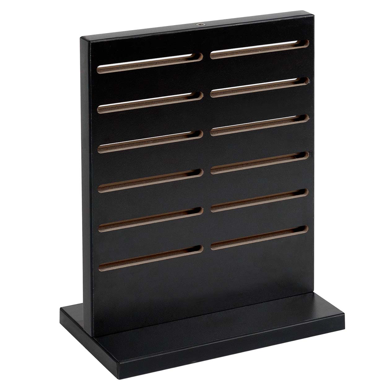 Counter display dash panel double sided  250 W x 140 D x 318 mm H(M3596BK)