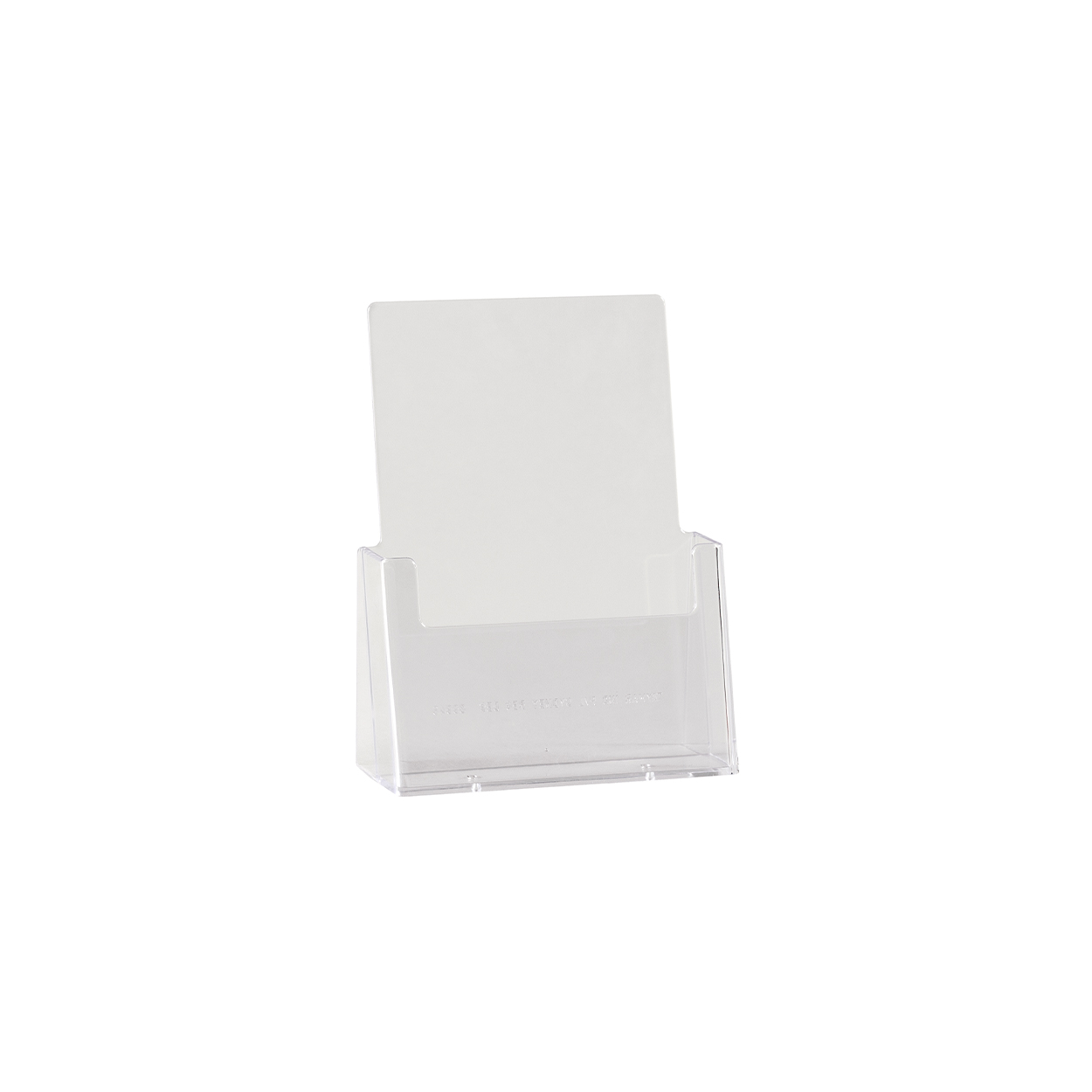 Shop for Shops Single level A5 freestanding brochure holder 200H x 170W x 100 mmD(M4101CA)