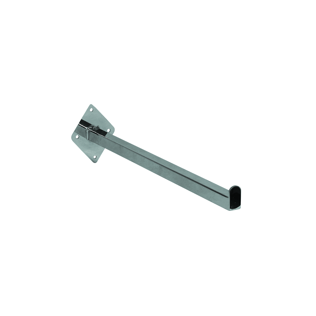 Shop for Shops Wall mount straight arm 400 mm 400 L with 95 Hx75 mm W Plate(S1234CH)
