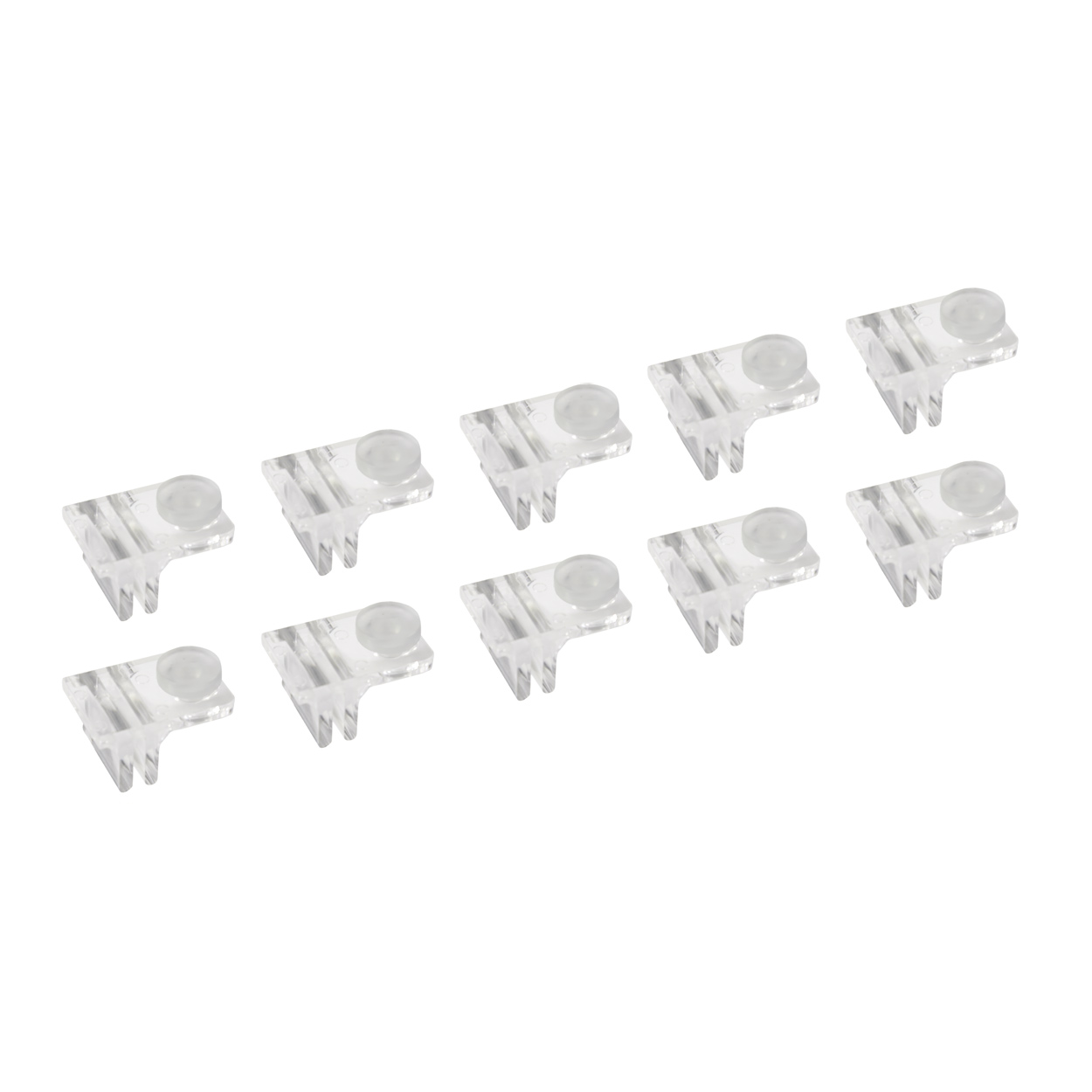 Shop for Shops Shelf support clip single side fitted with grommet pack of 10(S1384CACL)