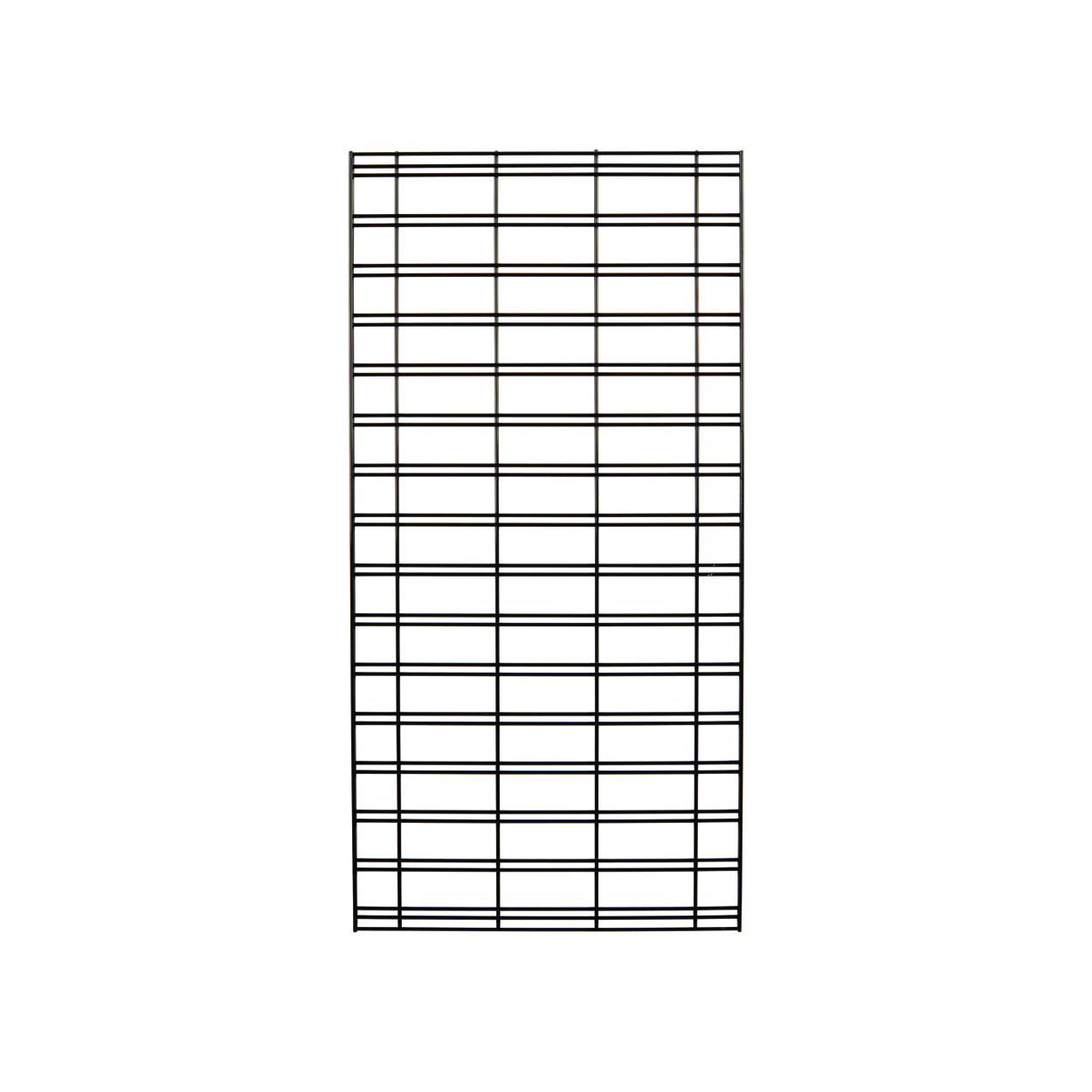 Shop for Shops Slatwall mesh panel small 1200 H x 600 W x 18 mm D(S1500BK)