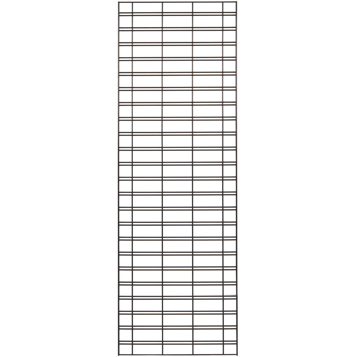 Slatwall mesh panel large  1800 H x 600 W x 18 mm D(S1501BK)