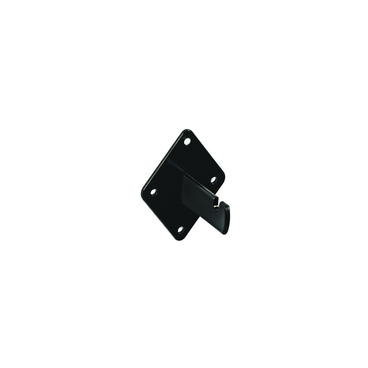 Slatwall mesh wall mount holder  95 H x 75 W x 70 mm D(S1510BK)