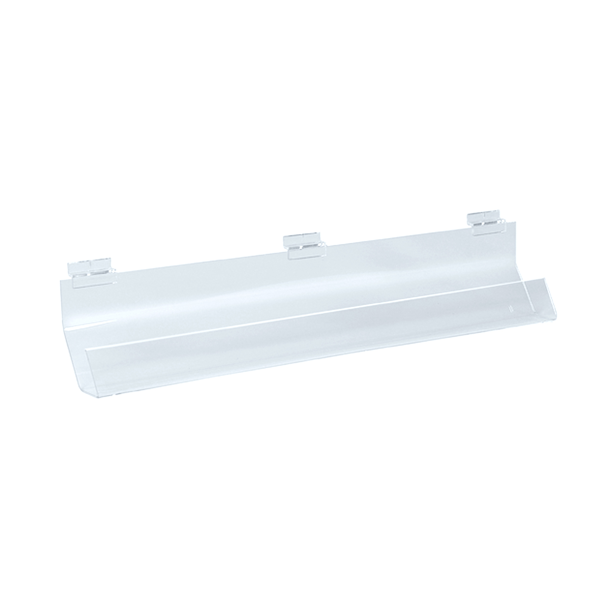 Shop for Shops Slatwall acrylic card/dvd display 586 W x 40 D x 120 mm H(S2525CA)