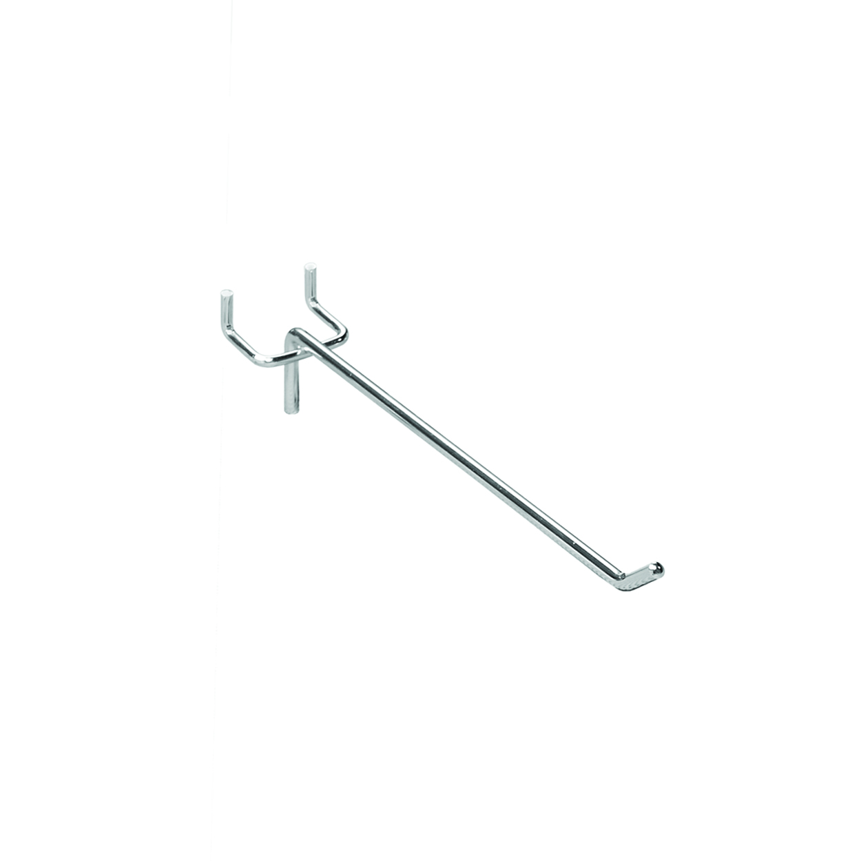 Shop for Shops Slatwall/pegboard hook 150 L x 5 mm DIA(S3466CH)