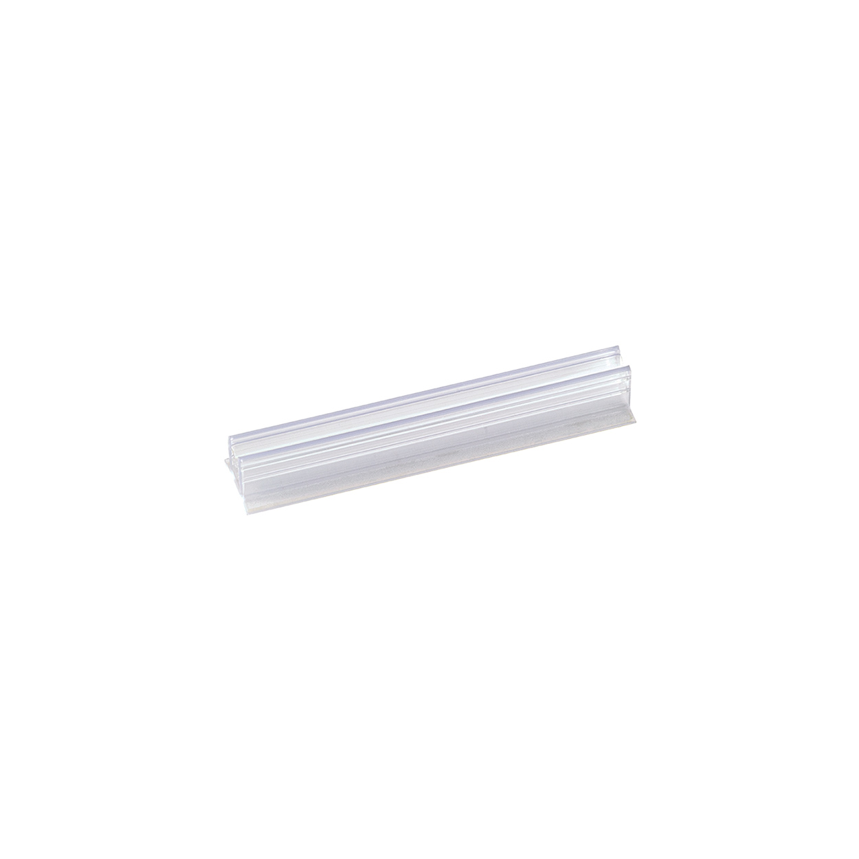 Narrow sign holder with foam tape flexible pack of 10  75 L X 14 W X 11 mm H(T1712TR)