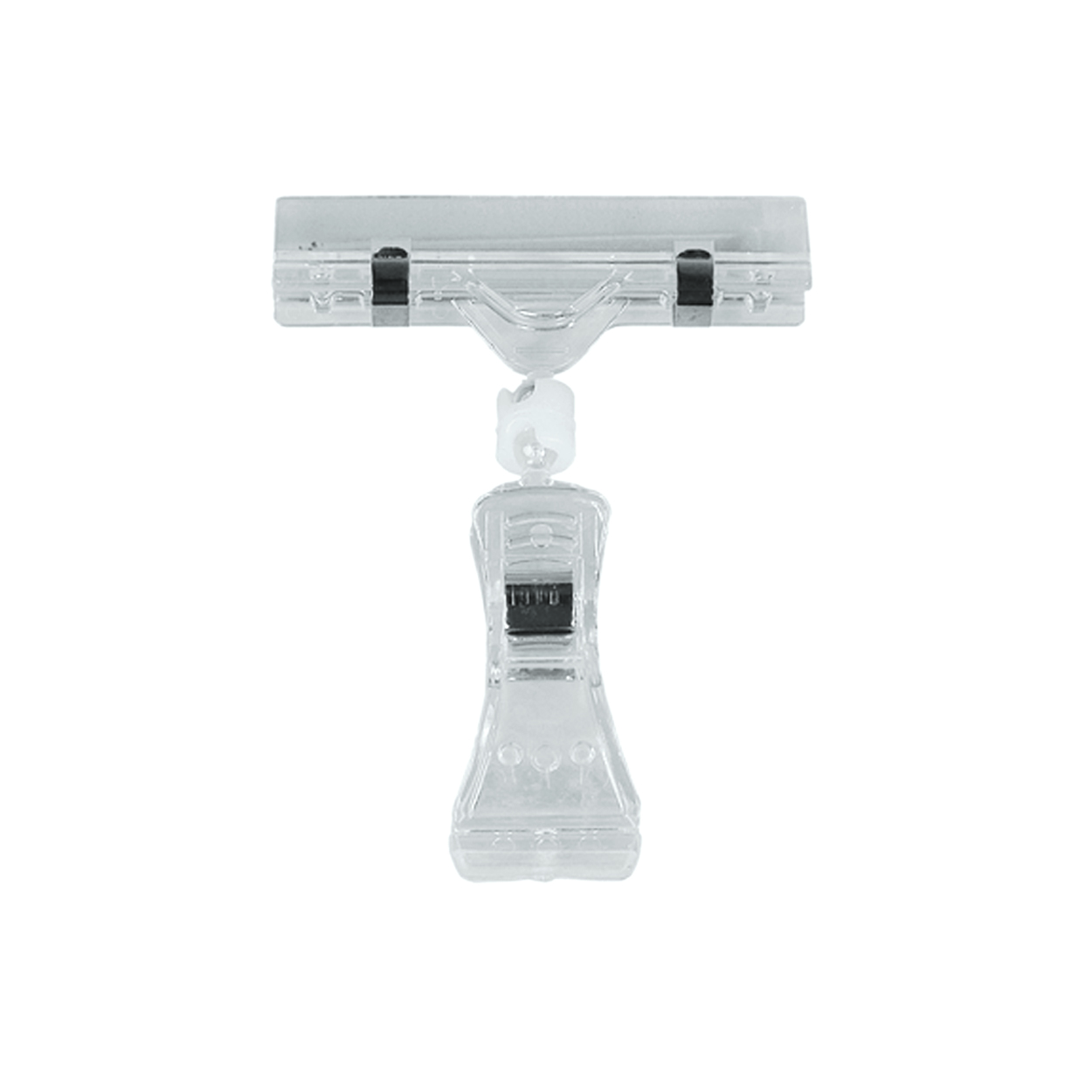 Shop for Shops Large acrylic sign holder with clamp 80 W x 105 H, Clamp max 25 mm(T2694CA)