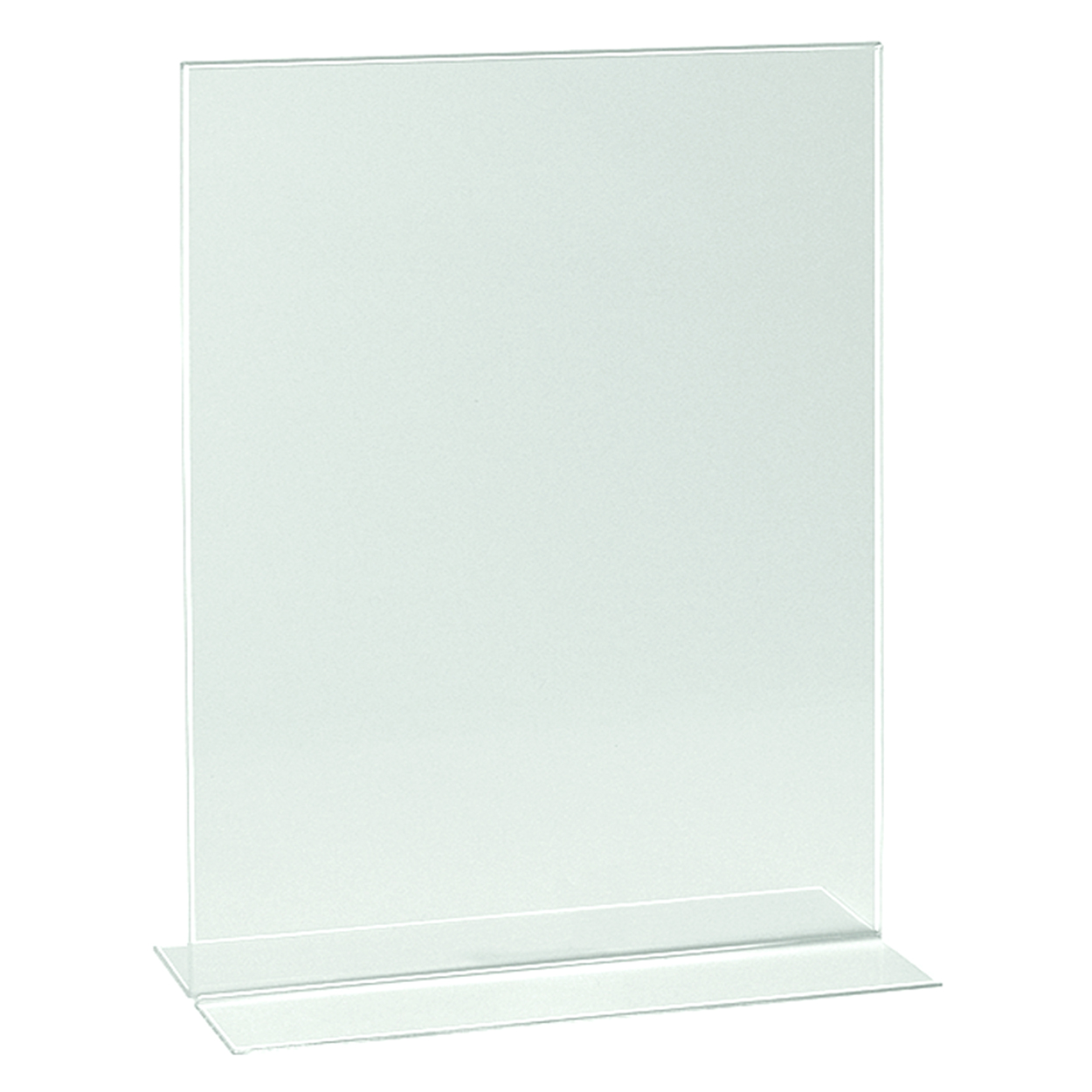 Shop for Shops Double sided acrylic sign holder A3 Portrait with 160 mm D Base(T2723CA)