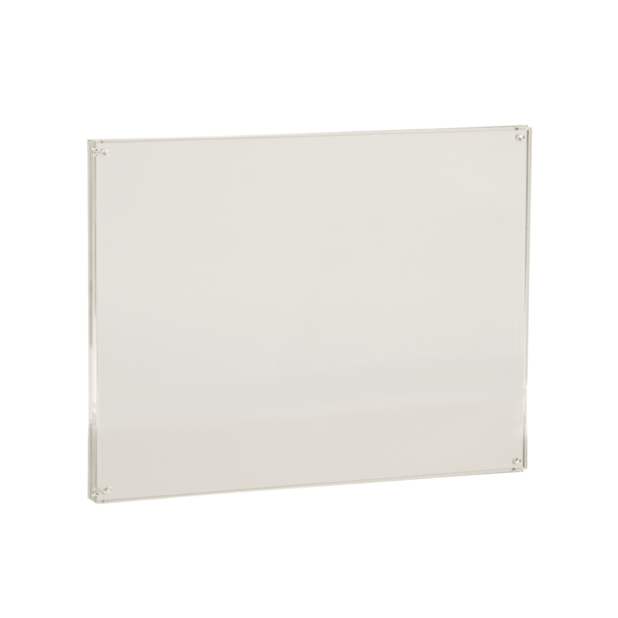 Acrylic magnetic sign holder suits A5  240 x 178 x 16 mm Thick(T2805CA)