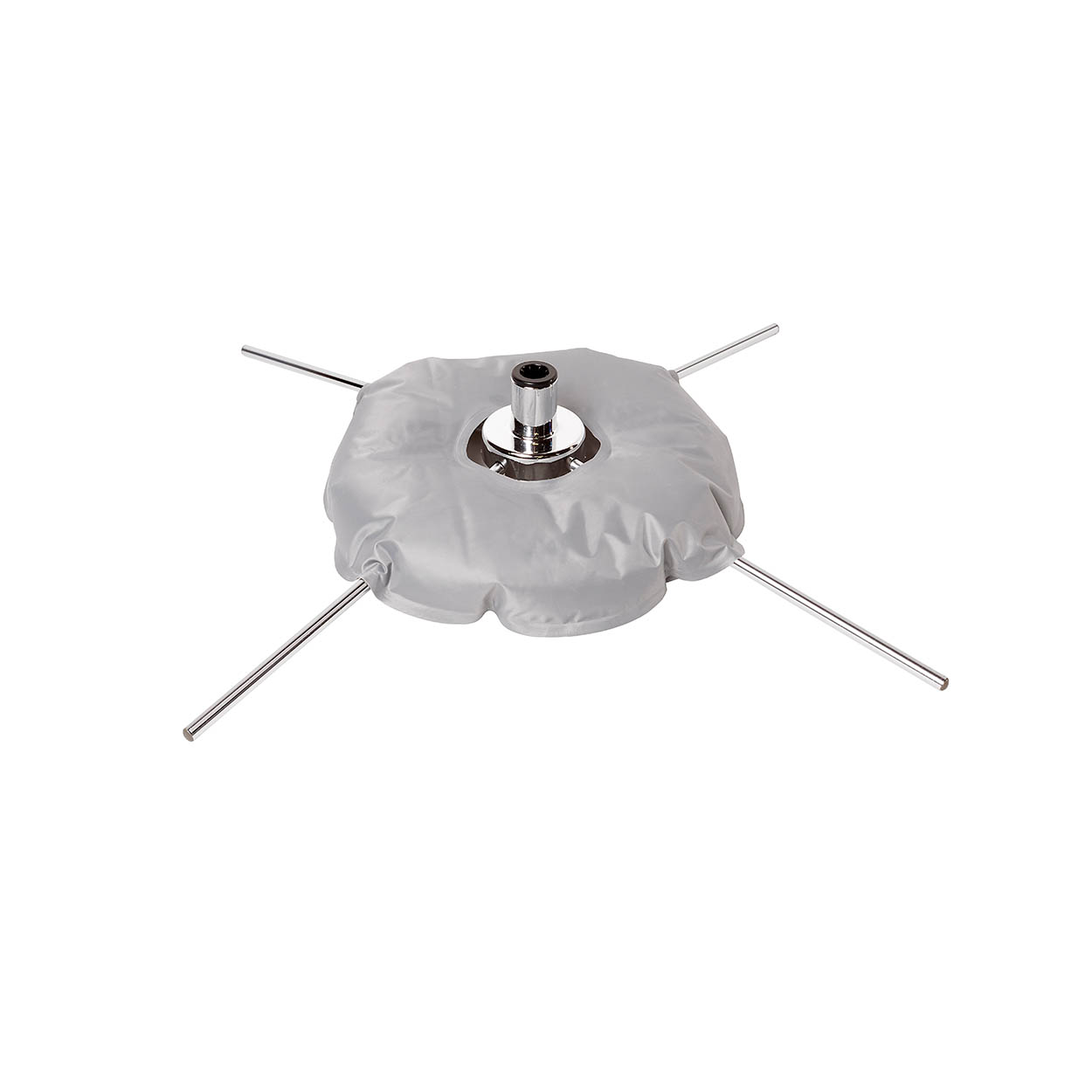 Aluminium base & water bag for exterior bali flag  470 x 470 x 90 mm H(T3328ALGY)