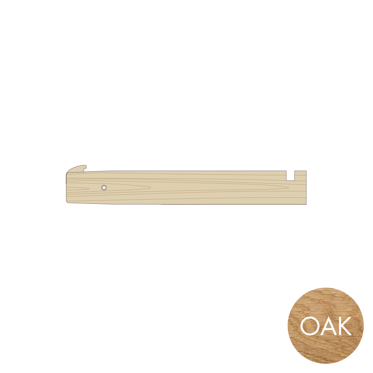 Shop for Shops Peggie peg 150 mm(P2150OAK)
