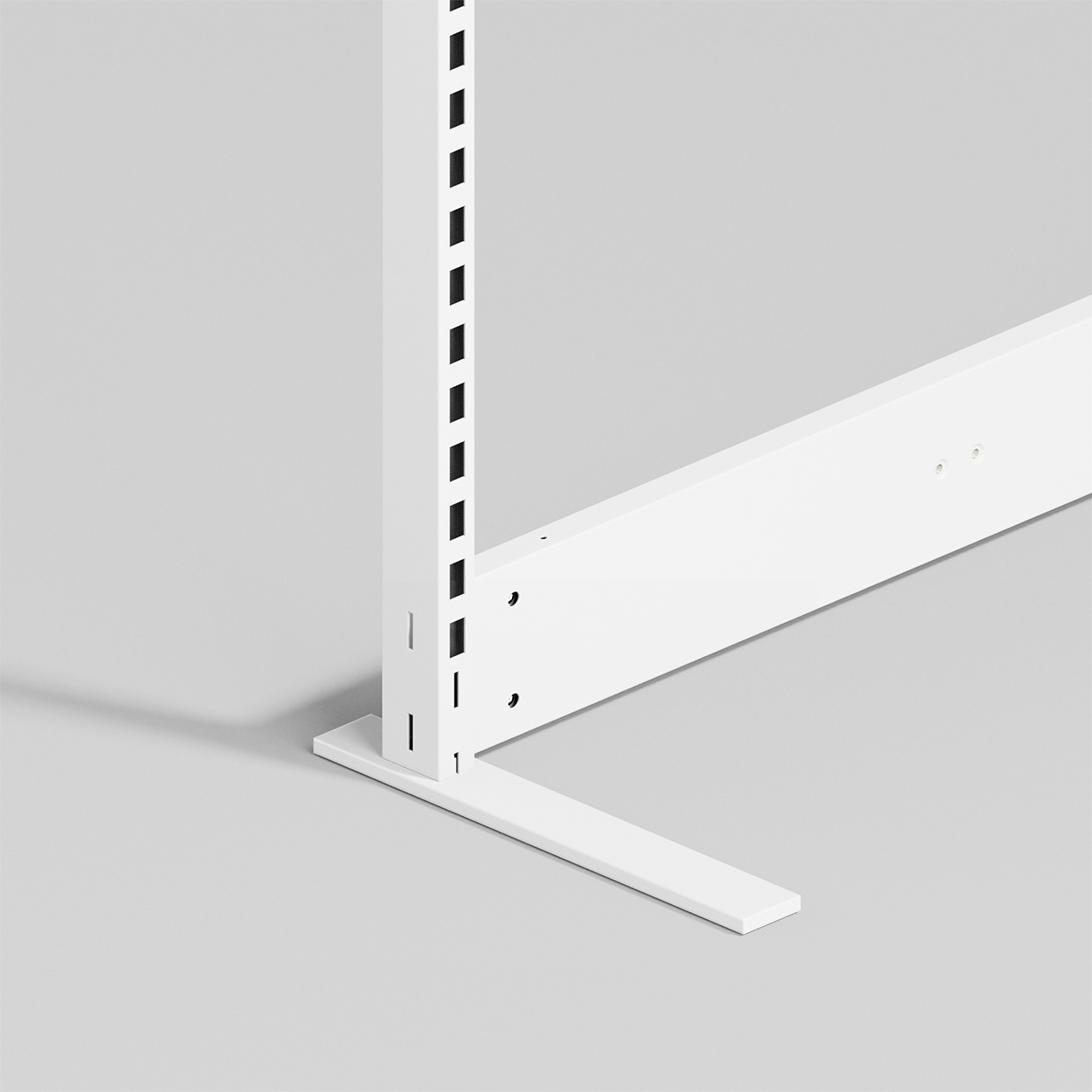 MAXe double sided post flat foot - single sided (E2301.4WTS)