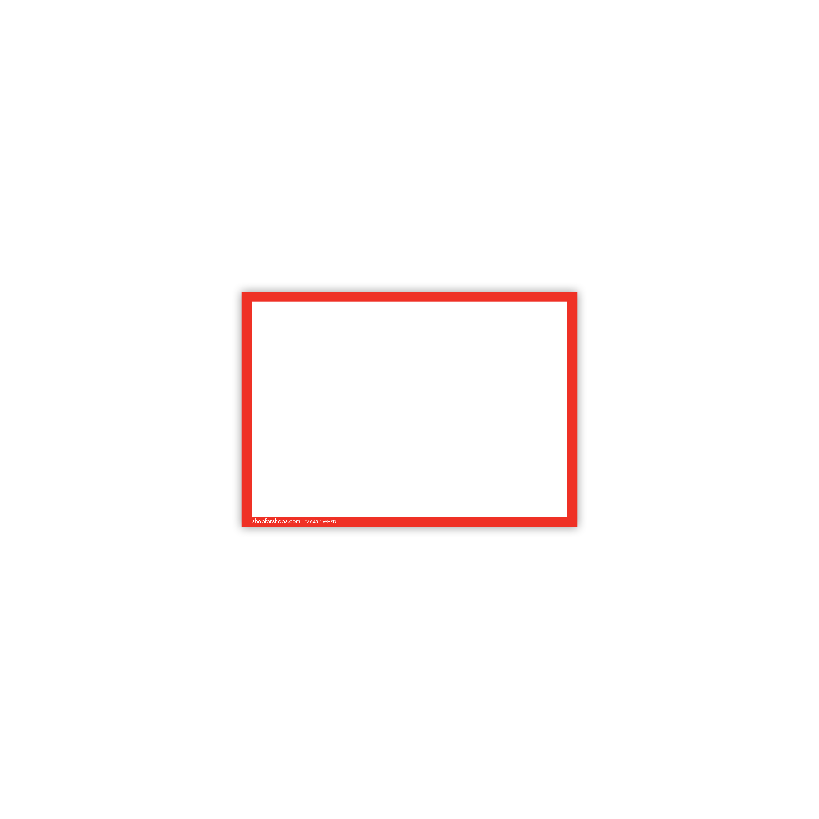 Shop for Shops Display tag blank A5 landscape (pack of 5) 210 W x 148 mm H(T3645.1WHRD)