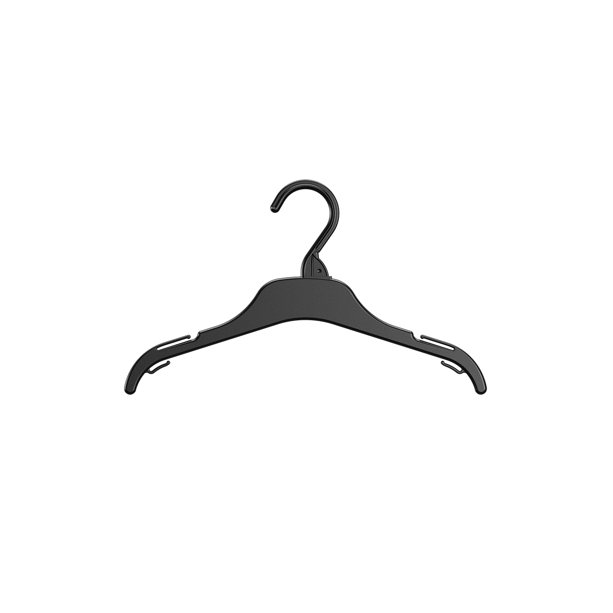 Plastic top hanger E series 300 mm W(HE1300BK)