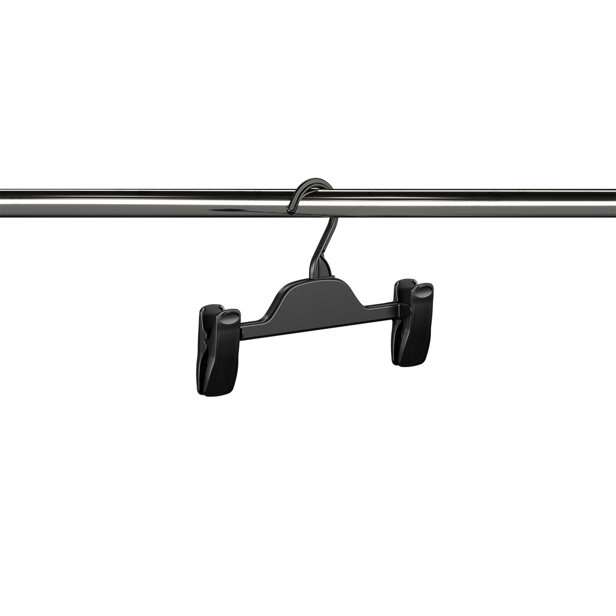 Plastic clip hanger E series (HE5250BK)
