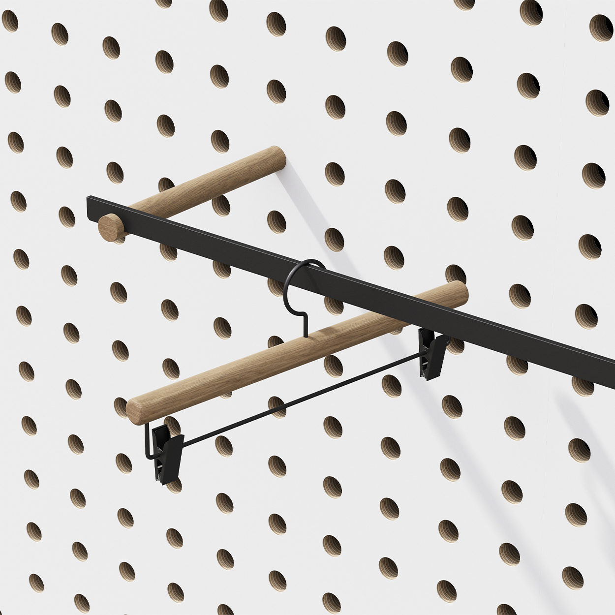 Peggie clip hanger (P7015OAK)