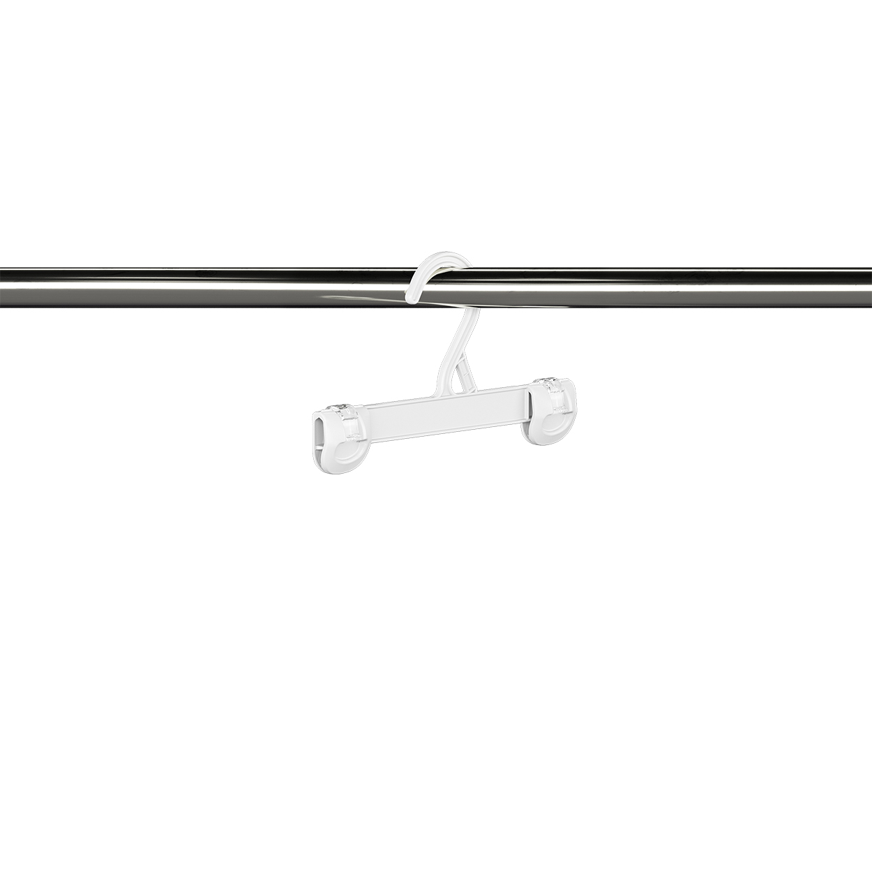 Kids plastic clip hanger (HK5205WH)