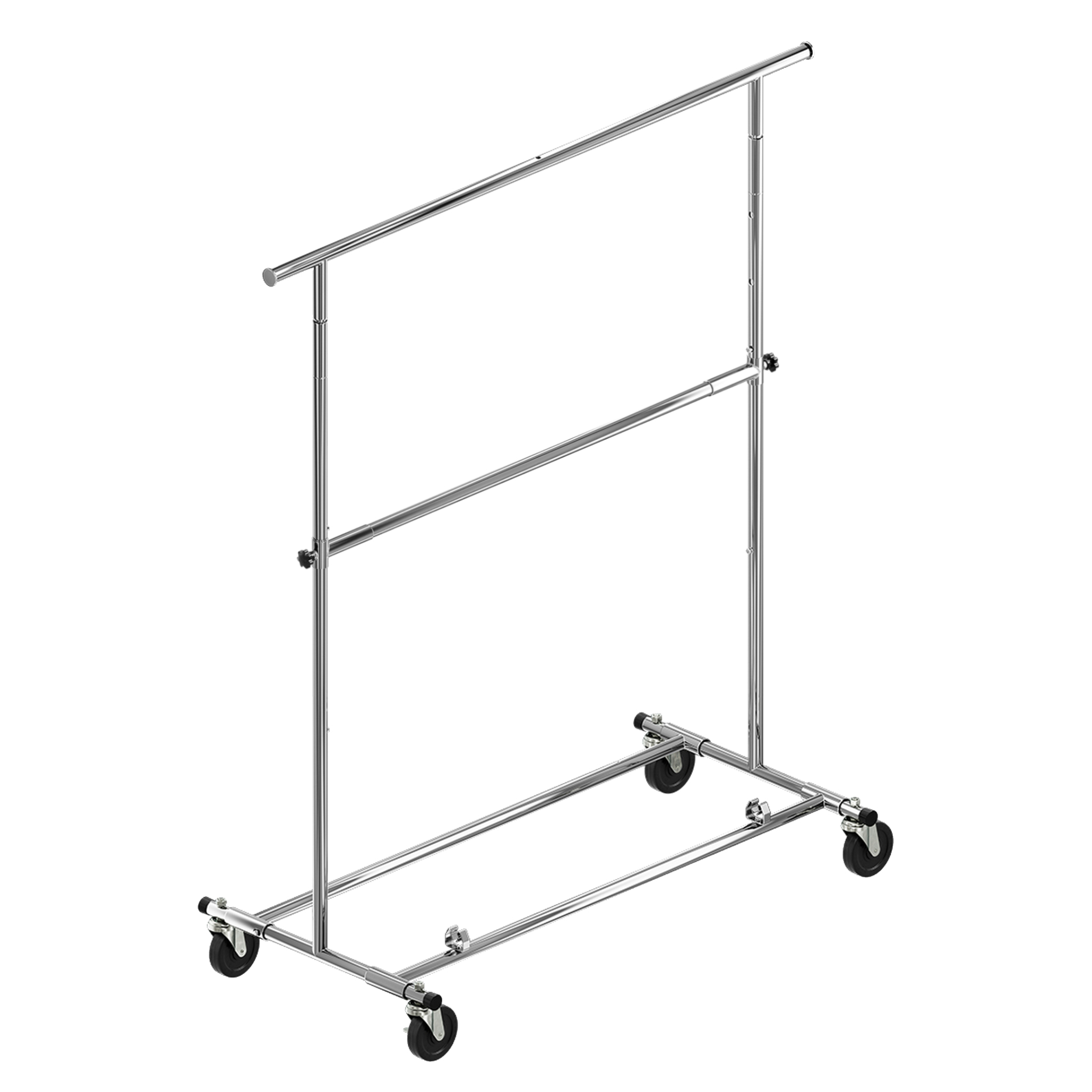 Additional rail for collapsible mobile clothes rack(R1230.2CH)