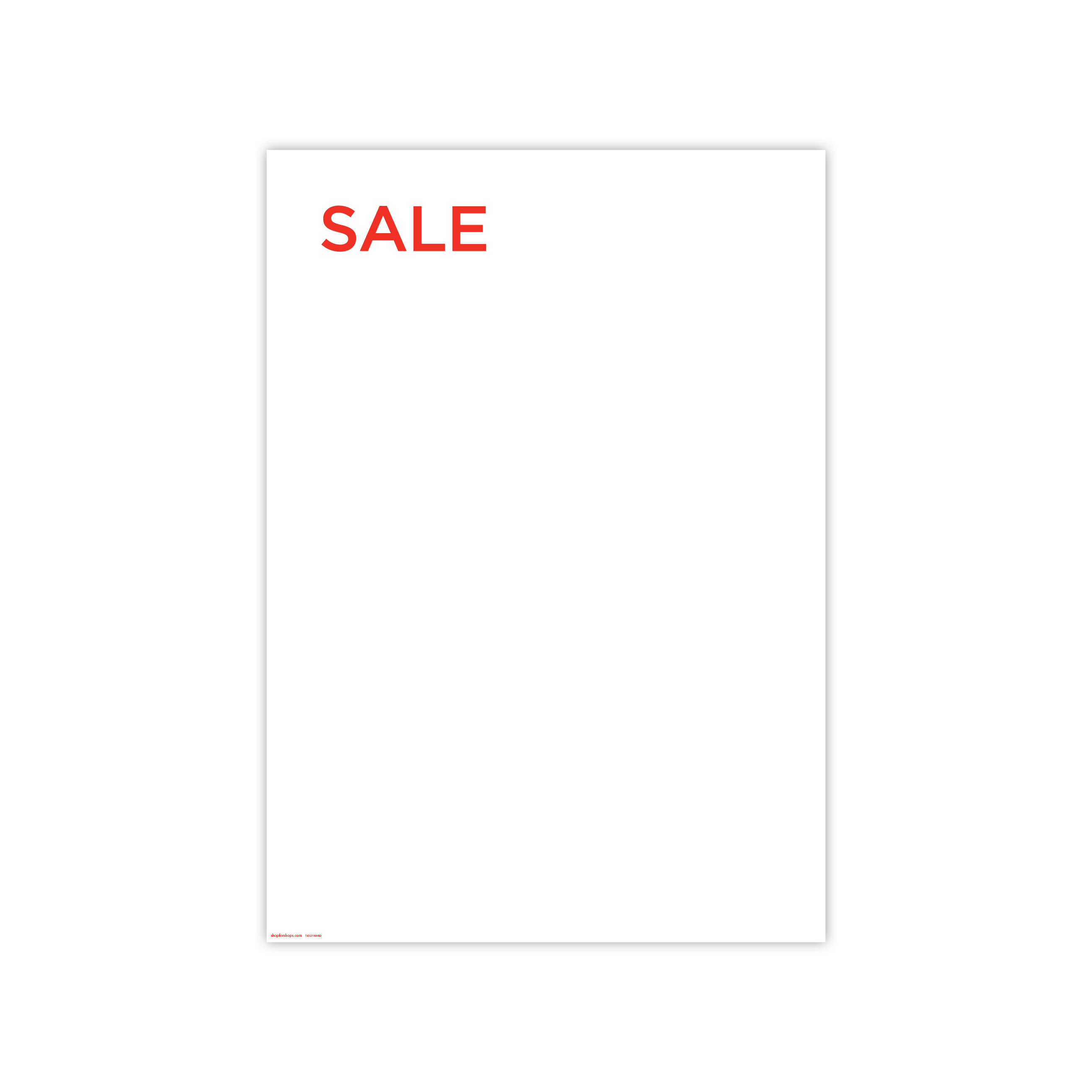 Shop for Shops Poster "SALE" (writable) 594 W x 841mm H(T4321WHRD)