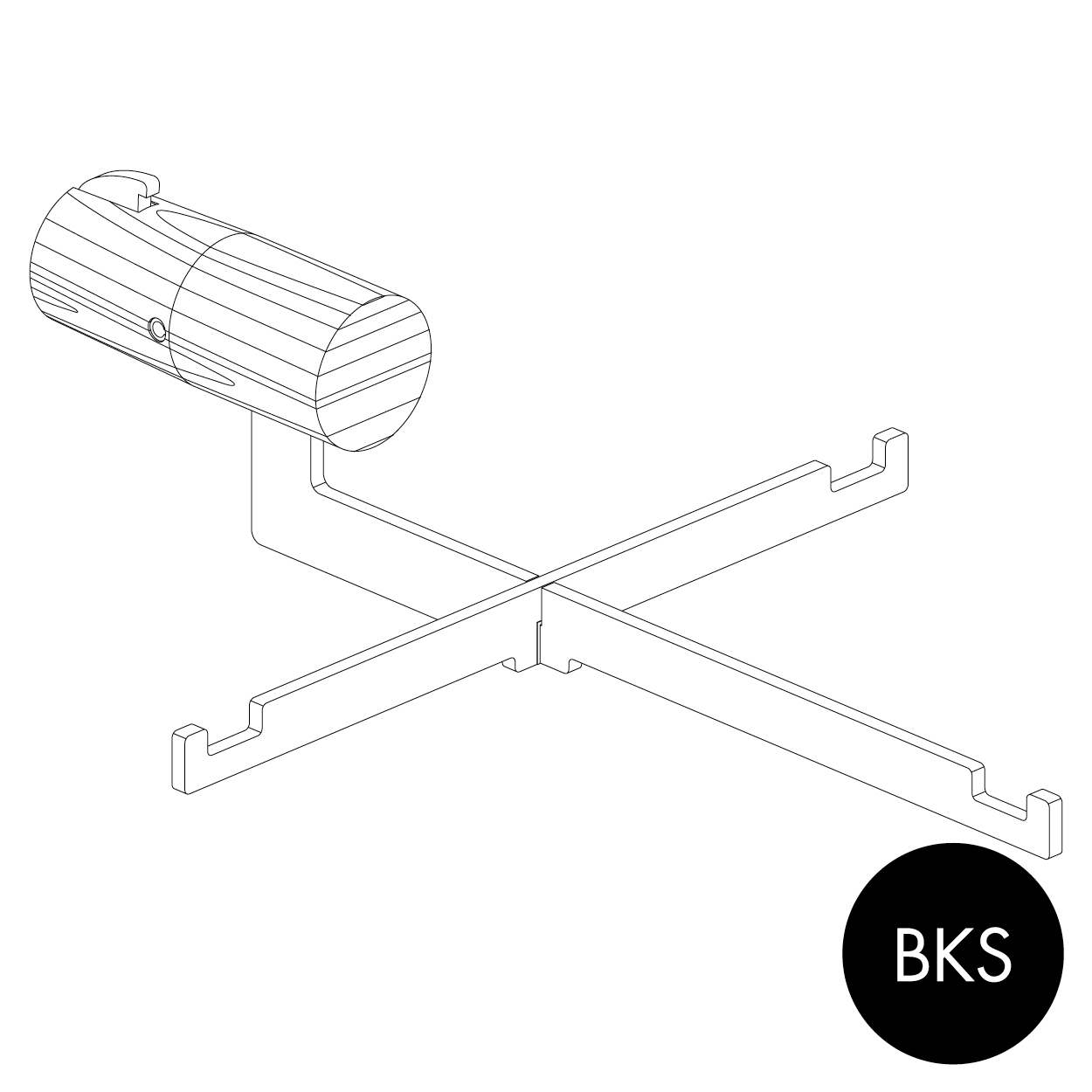 Peggie eyewear holder(P2903BKS)