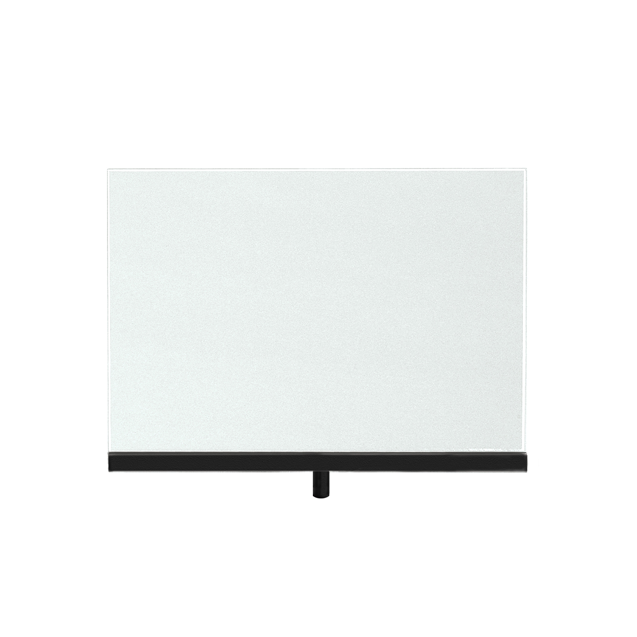 Shop for Shops Signage hardware acrylic ticket frame fits stem A4 Landscape(T1213CABKS)