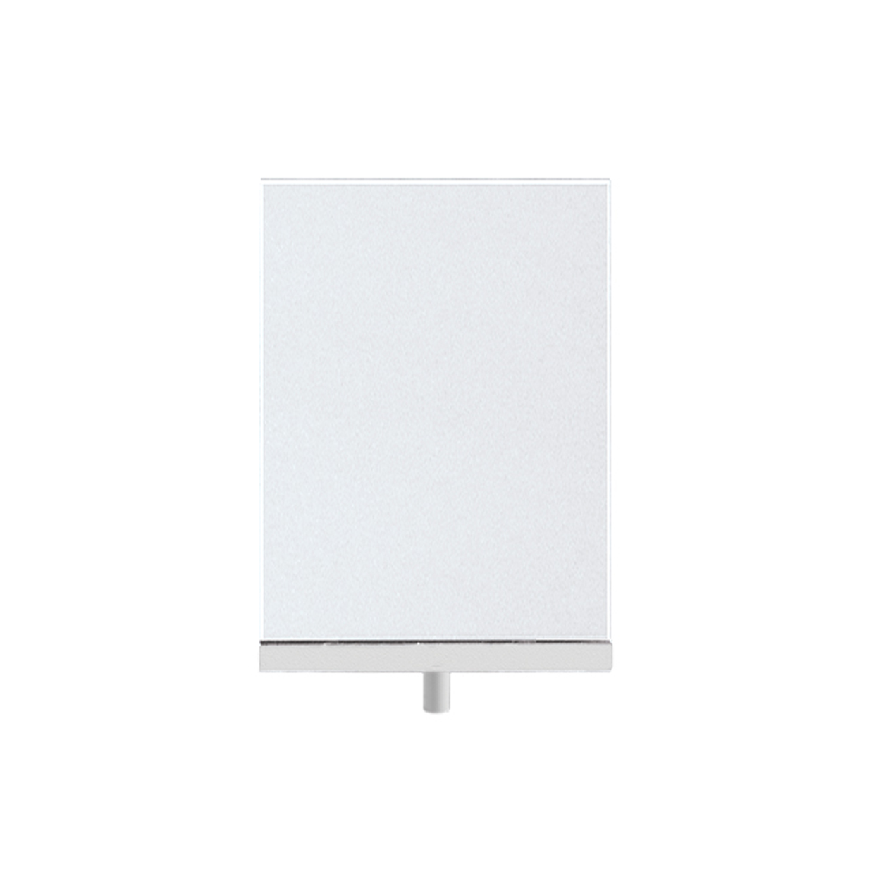 Shop for Shops Signage hardware acrylic ticket frame fits stem A5 Portrait(T1217CAWTS)