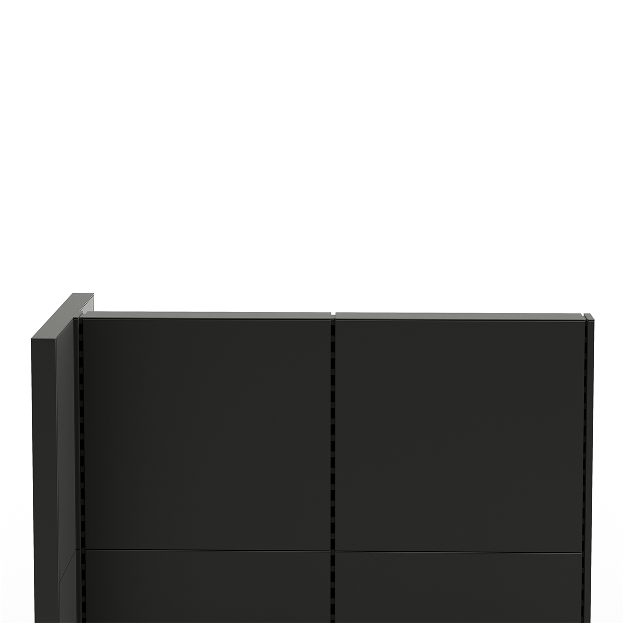 MAXe Capping System Cap for Top of Double Sided Post Cover (E8950.4BKS)