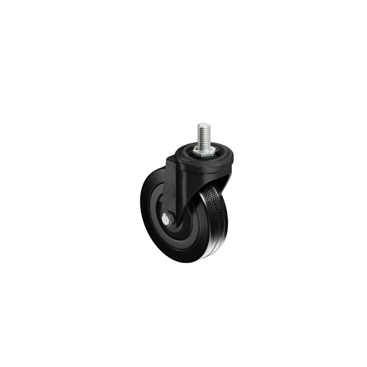 MAXe castor 75 DIA x 21 W x 100 mm H - M10(E1070.4BK)