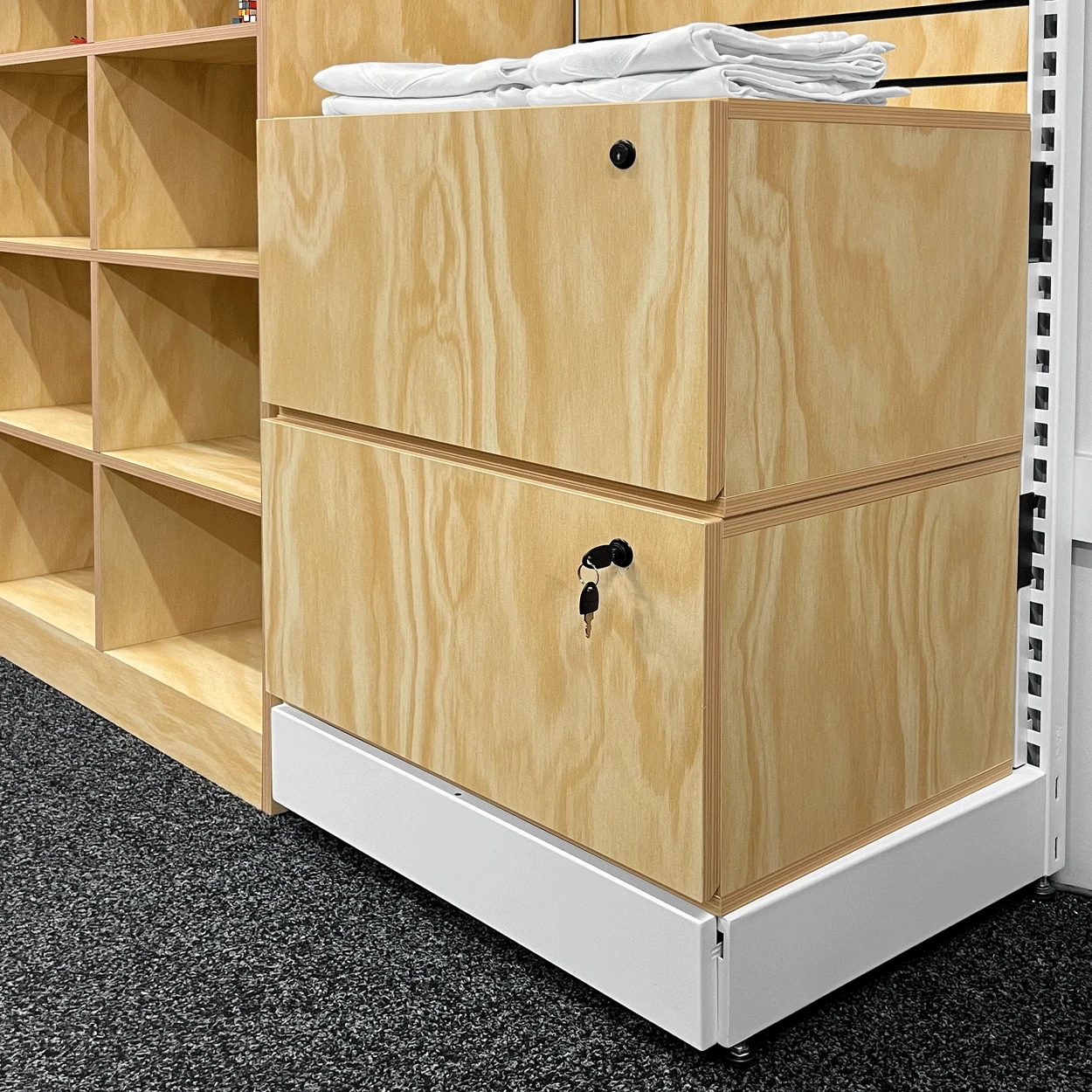 MAXe drawer unit 1200mm bay 1199 W x 360 H x 400 mm  D(E61312.4PY)