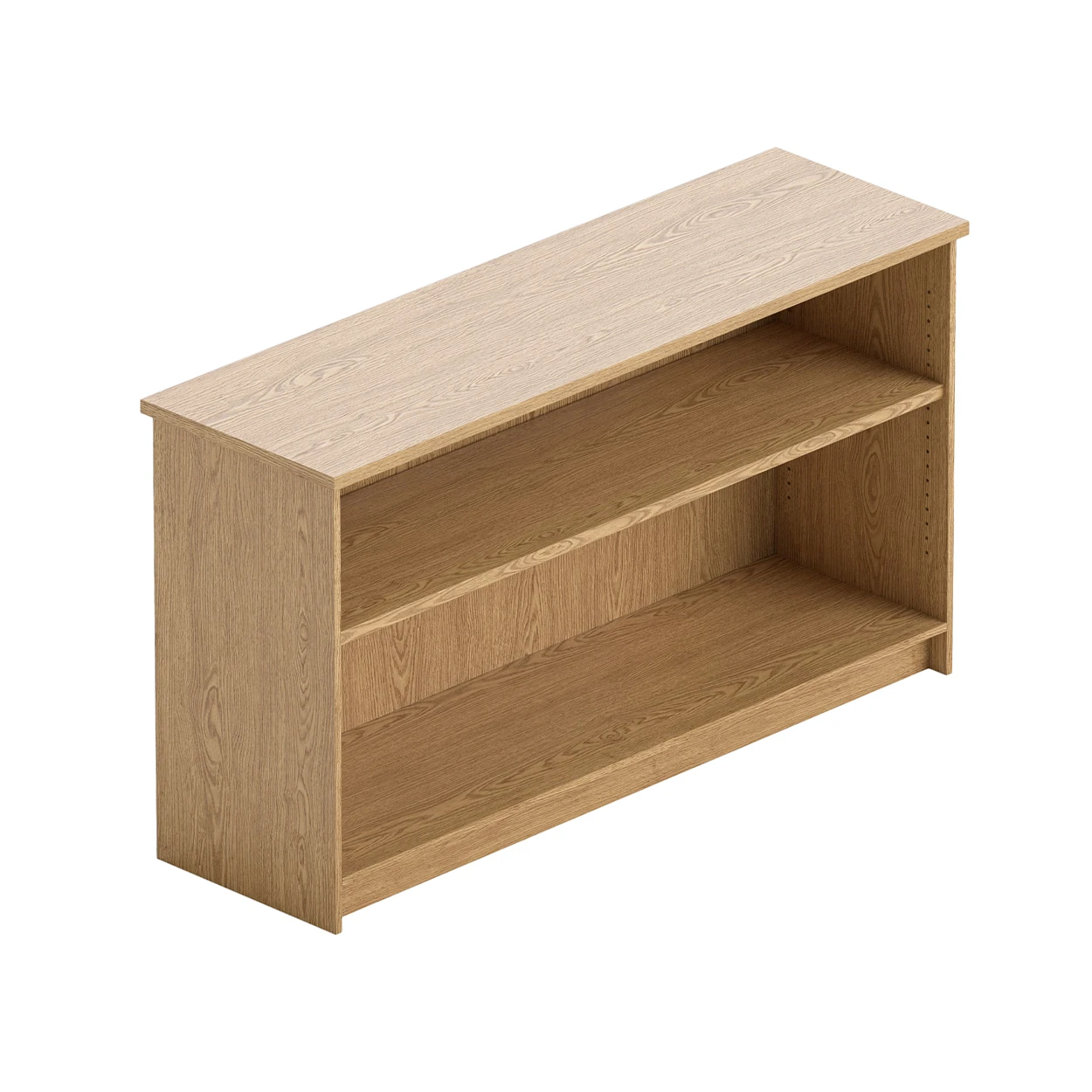 Counter 1800 mm w timber lamin. With adjustable shelf  1800 W x 1000 H x 544 mm D(F4018OAK)