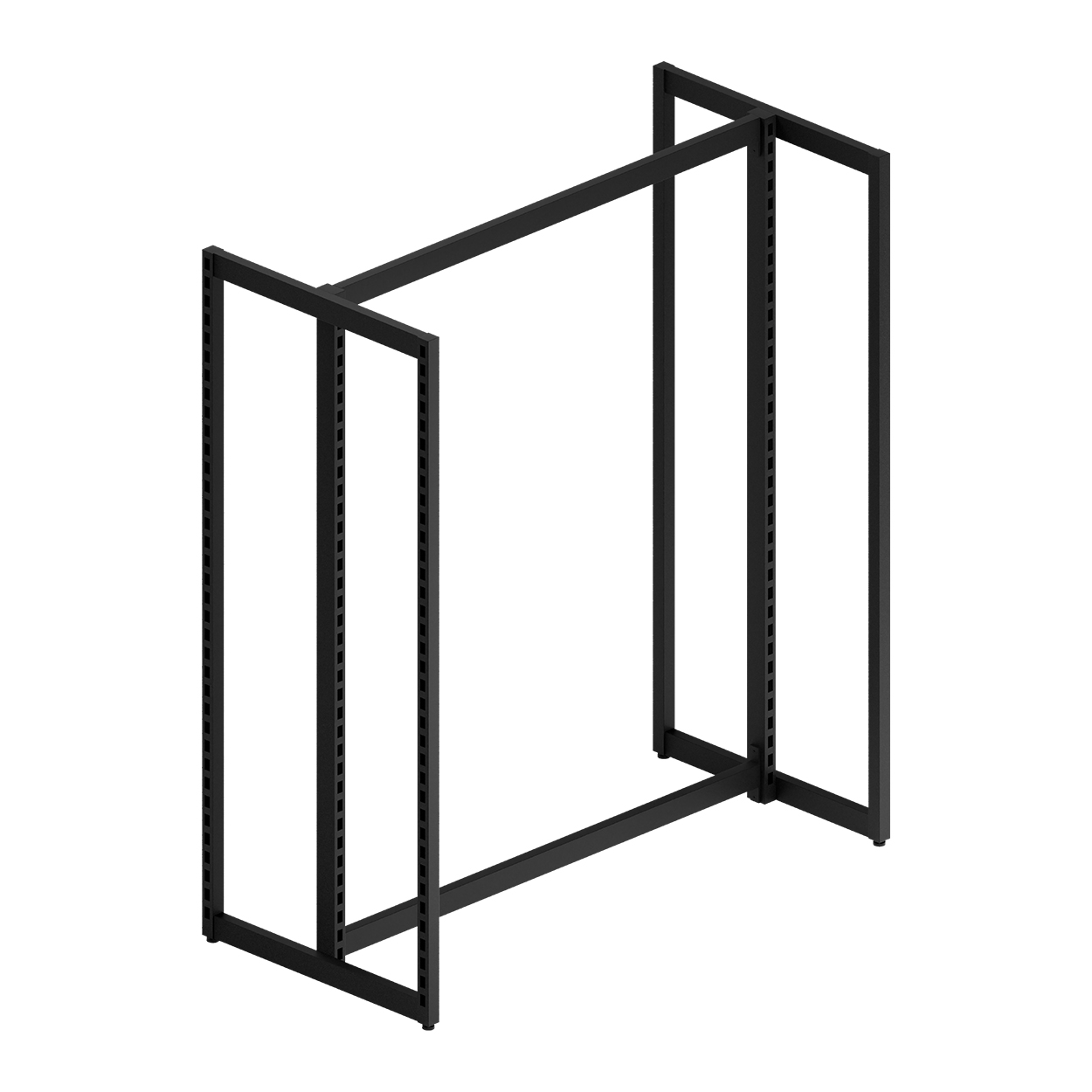 MAXe H frame gondola 1200 bay & 2 x 600 mm end bays - 1480 mm H 1294 W x 632 D x 1480 mm H(E0614BKS)