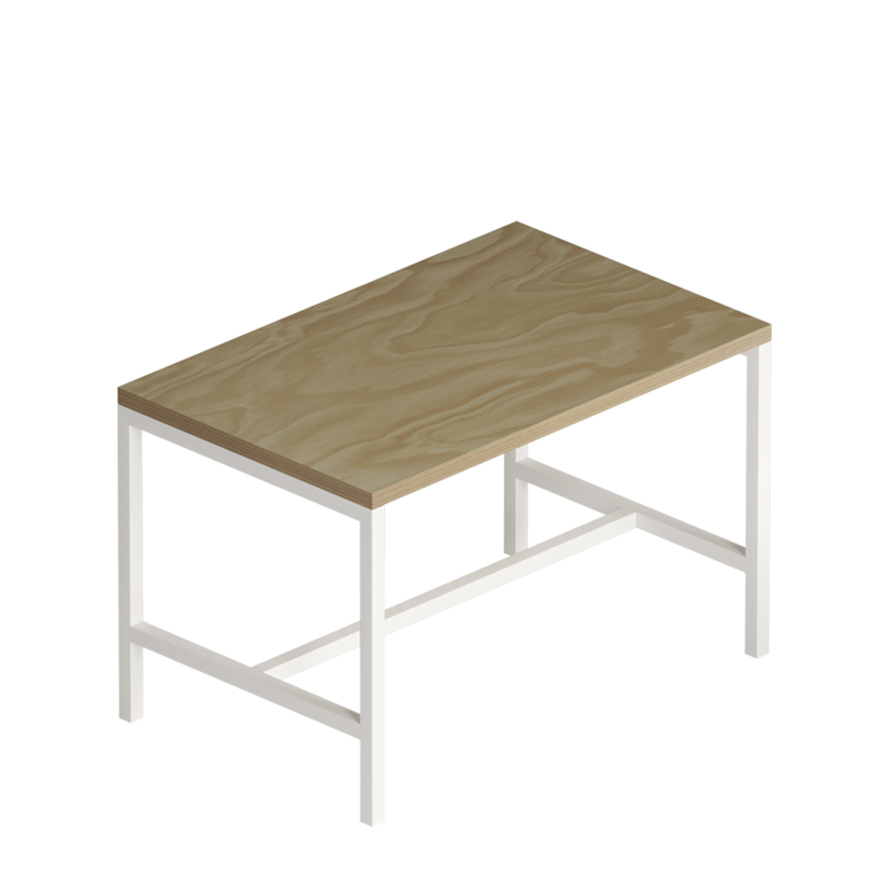 Ditto table frame - metal small 950 W x 600 D x 580mm H(D6631WTS)