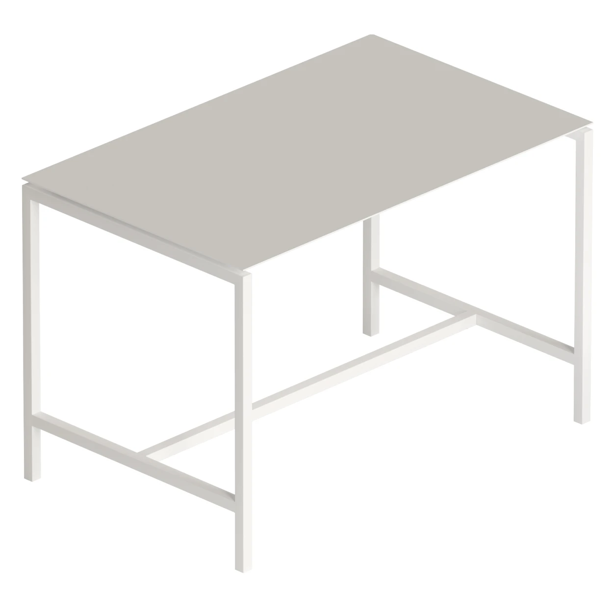 Ditto table top - metal large 1200 W x 750 D x 19mm T(D7801WTS)