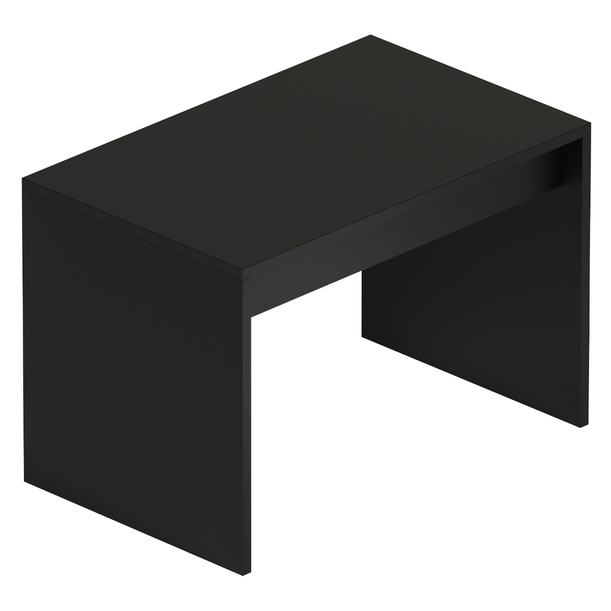 Ditto table frame - timber large 1200 W x 750 D x 780mm H(D6862BK)
