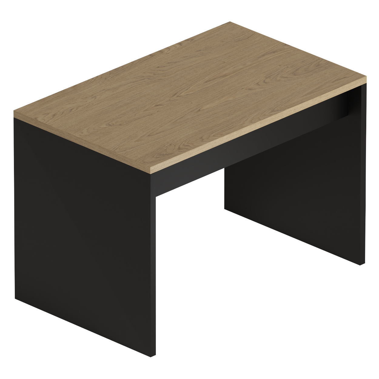 Ditto table frame - timber large 1200 W x 750 D x 780mm H(D6862BK)