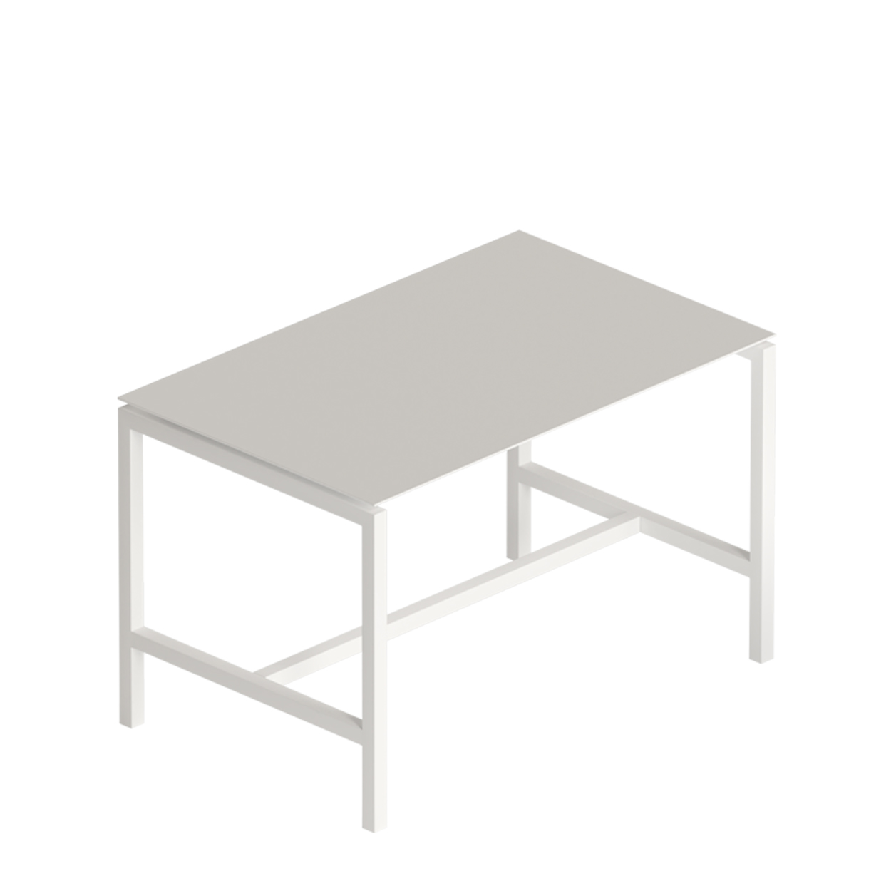 Ditto table top - metal small 950 W x 600 D x 19mm T(D7601WTS)