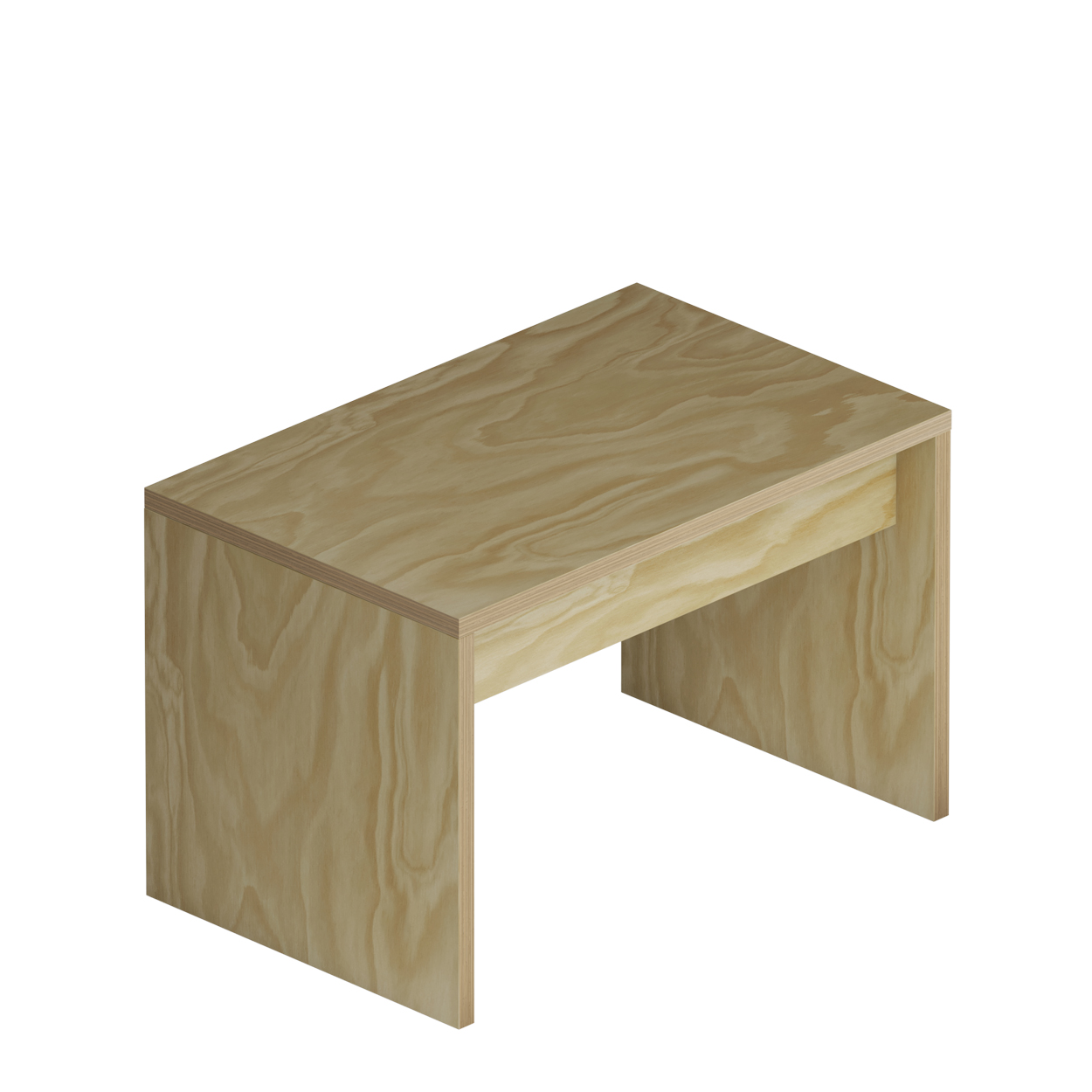 Ditto table top - timber small 950 W x 600 D x 30mm T(D7602PY)