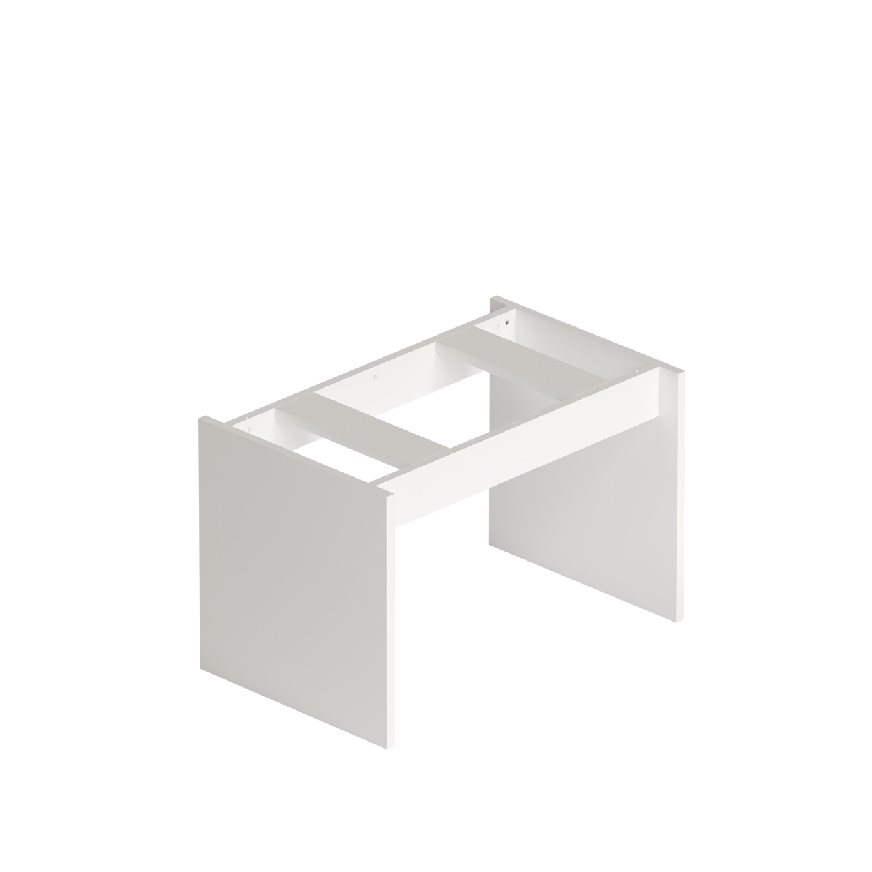 Ditto table frame - timber large 1200 W x 750 D x 780mm H(D6862WH)