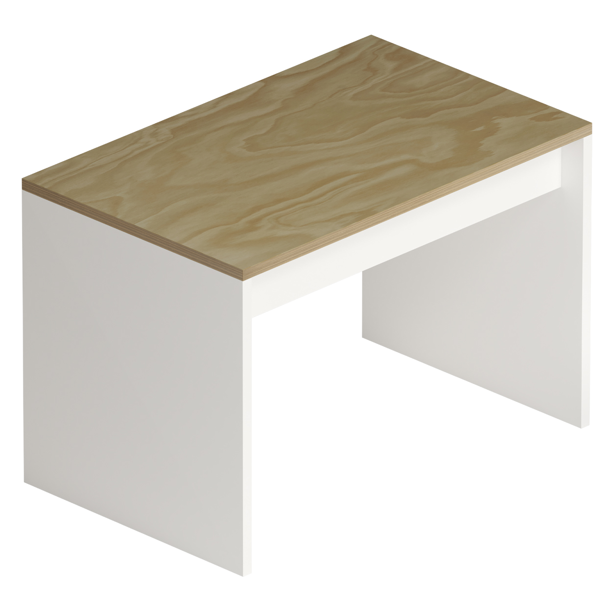 Ditto table frame - timber large 1200 W x 750 D x 780mm H(D6862WH)