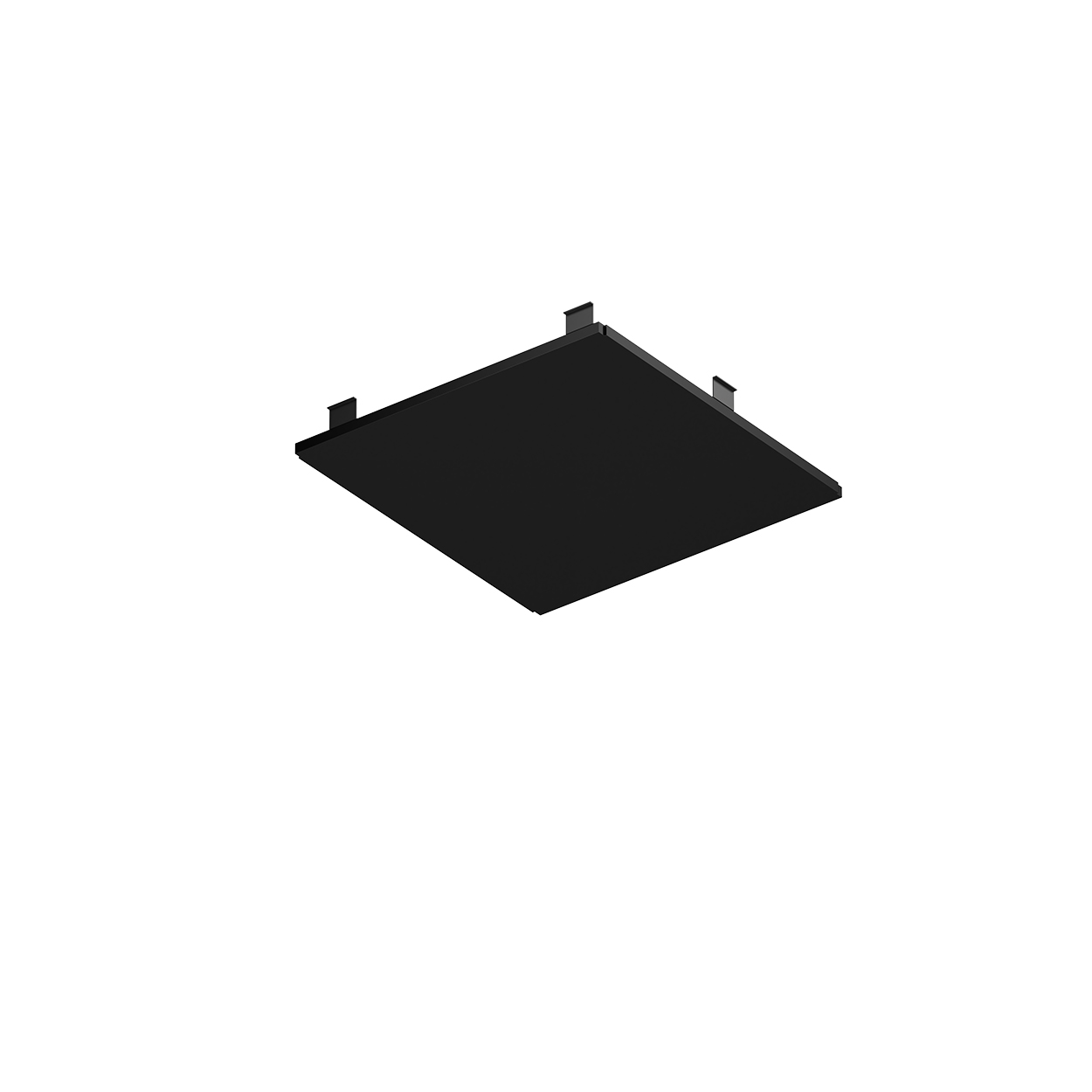 Shop for Shops MAXe framed laminate drop in top 572 D x 592 W x 18 mm Thick 600 mm bay(E66606BK)