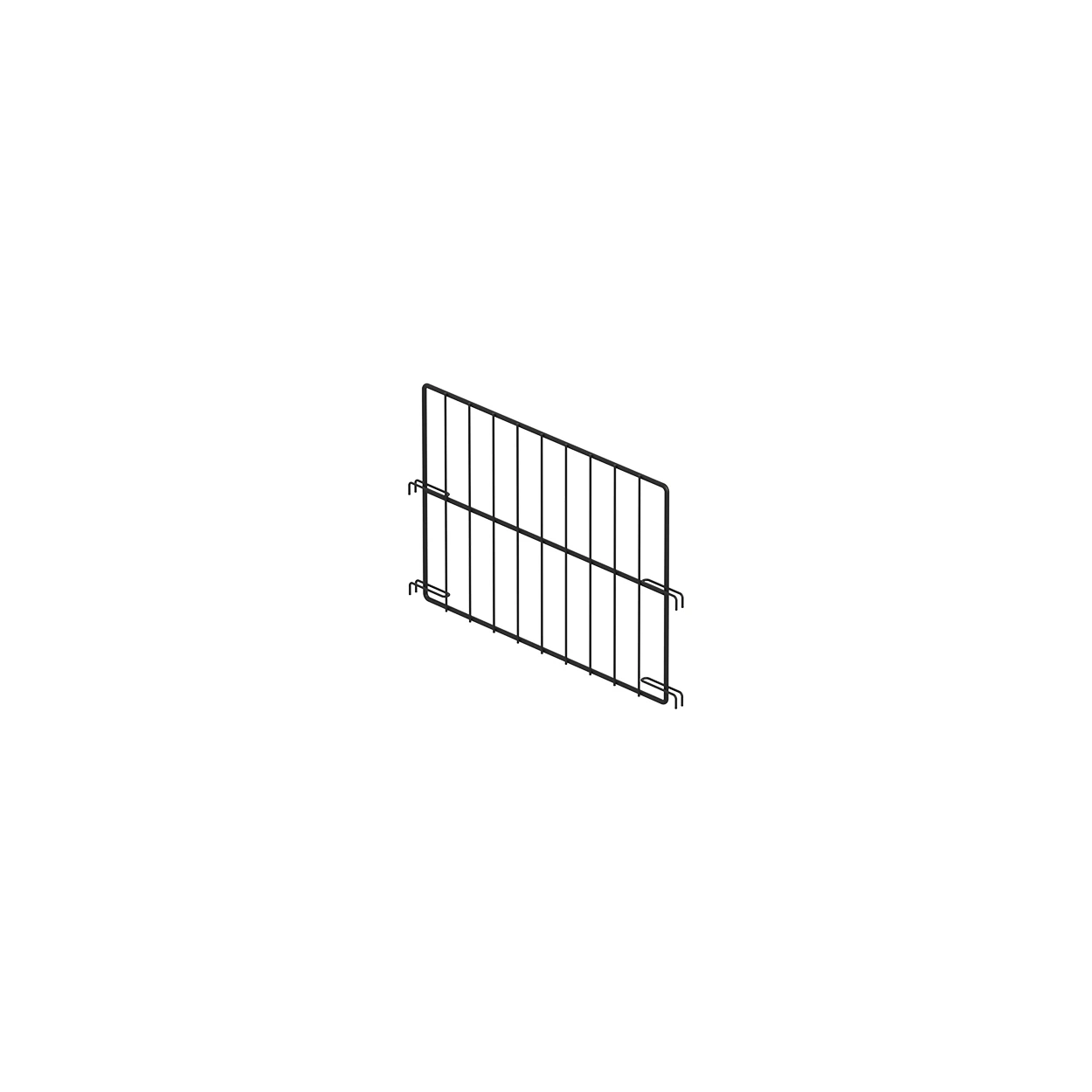 MAXe wire basket collapsible divider 440 D x 280 mm H(E71505BKS)