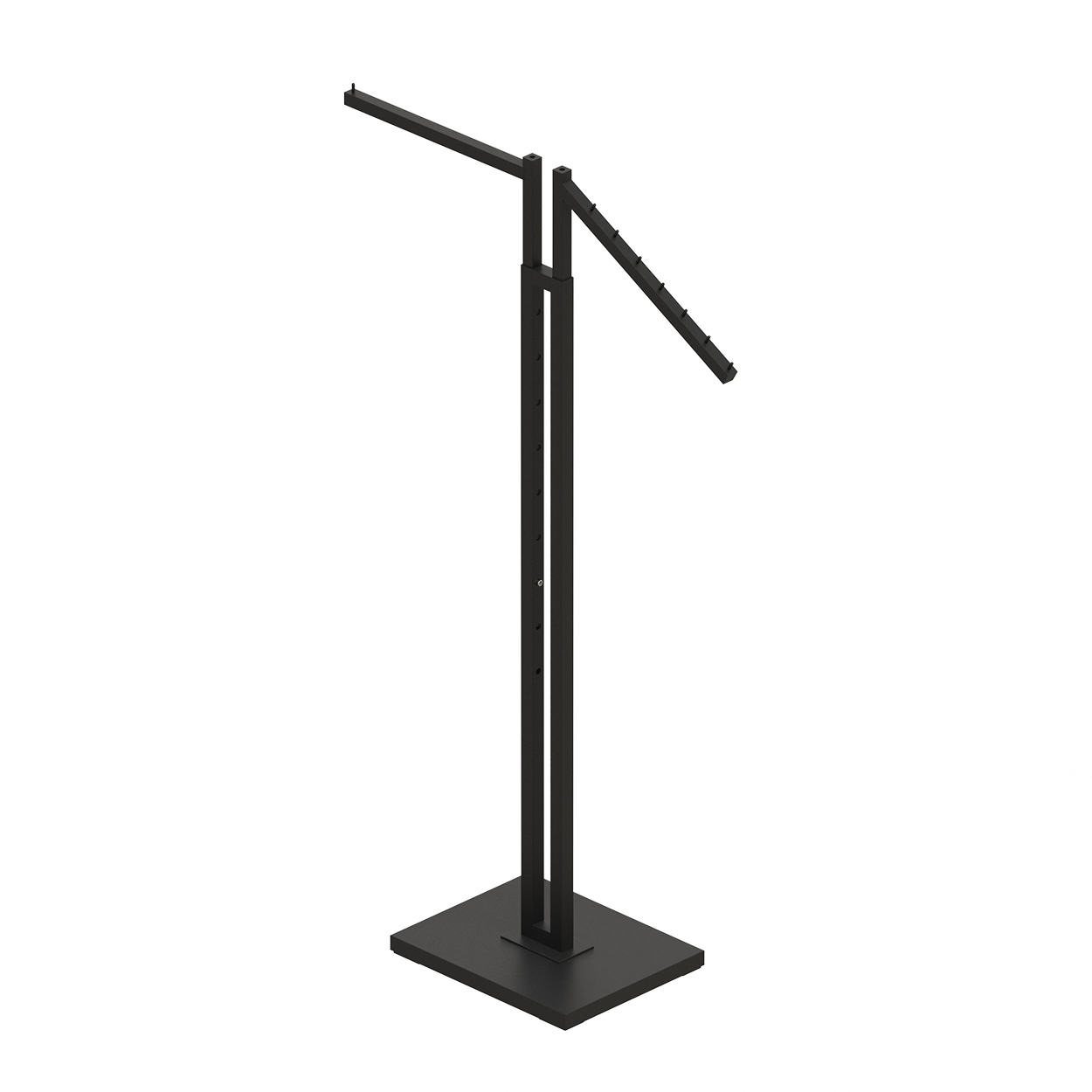 2-Way Rack Kit With 1 x Straight Arm & 1 x Waterfall Arm  Black Sand(RTWK1S1W.1BKS)