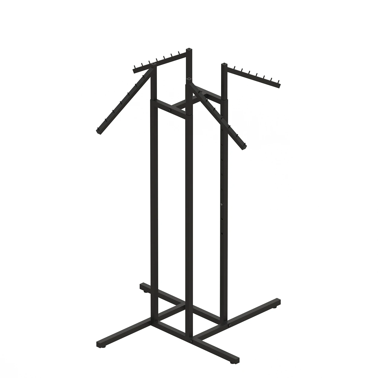 4-Way Rack Kit With 4 x Waterfall Arms Black Sand(RFWK0S4W.1BKS)