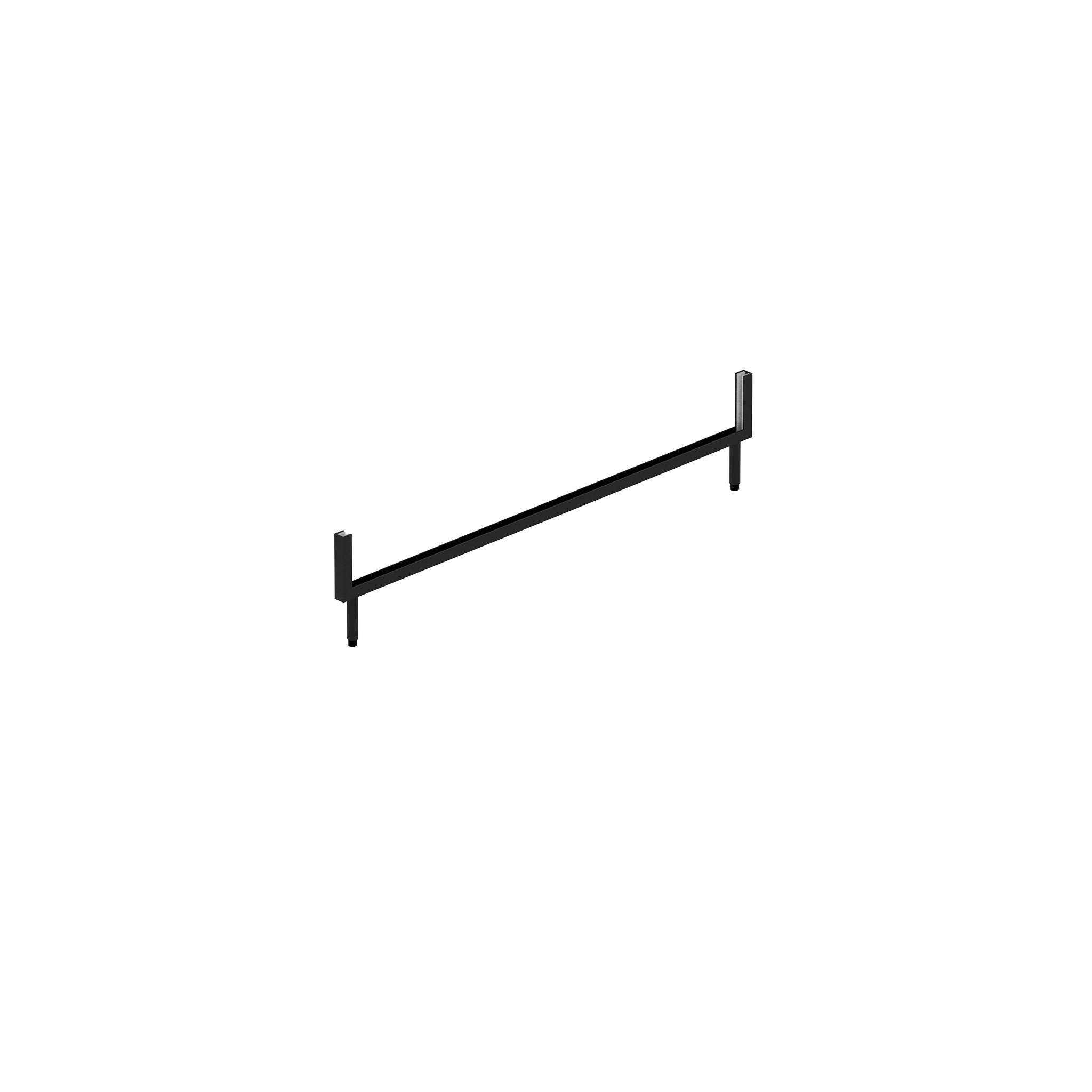 Style rack sign holder 600mm W(R3806BKS)