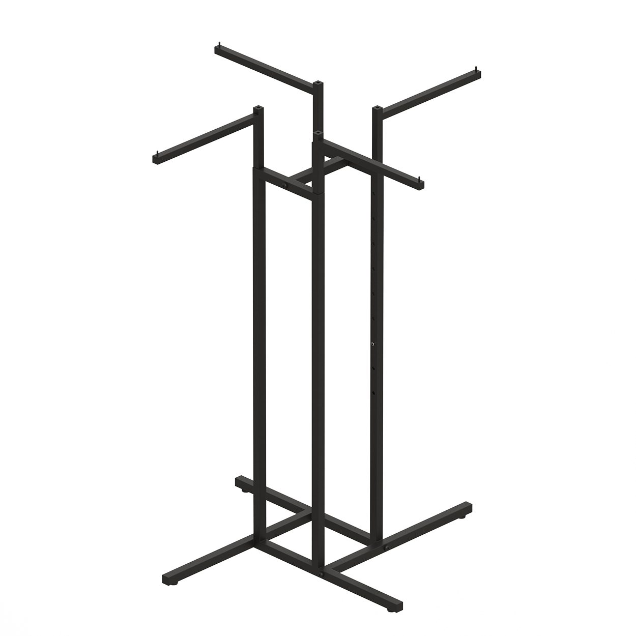 4-Way Rack Kit With 4 x Straight Arms(RFWK4S0W.2BKS)