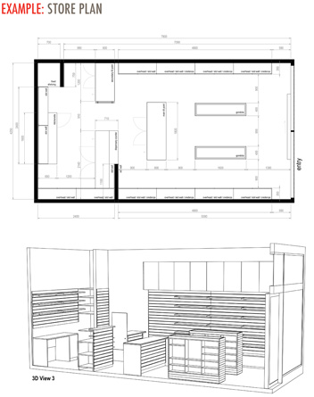 Shop design and installation